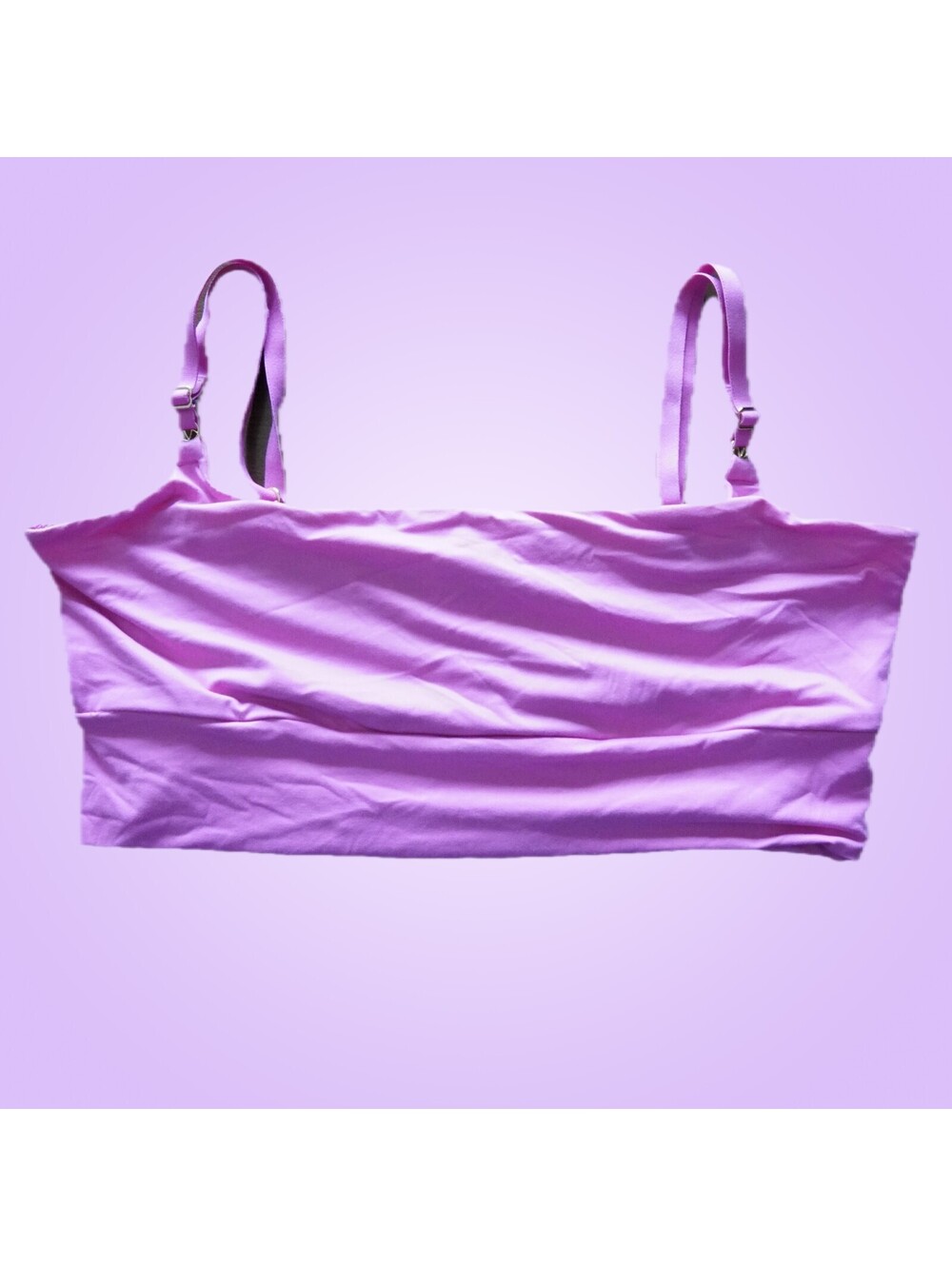 New Victoria's Secret Pink Square Neck Tank Bra Size L